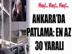 Ostim'de patlama