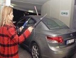 Otopark çalışanı tehlikede değil