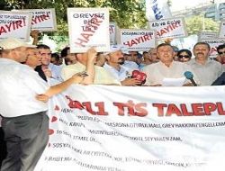 Kızılay'da oturma eylemi