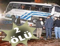 Freni patlayan kamyon, dehşet saçtı