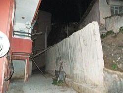 Mamak'ta göçük paniği