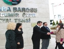 Özok'un ismi Baro tesislerinde