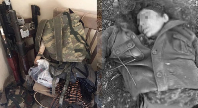 Afrin'deki Şeyh Horoz bölgesinde yüklü miktarda silah ve mühimmat ele geçirildi