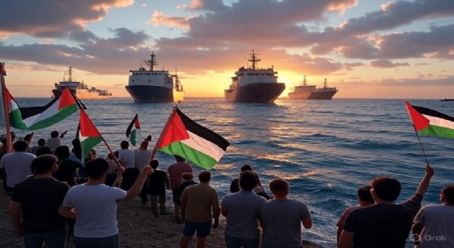 Akdeniz'den Gazze'ye dayanışma çağrısı