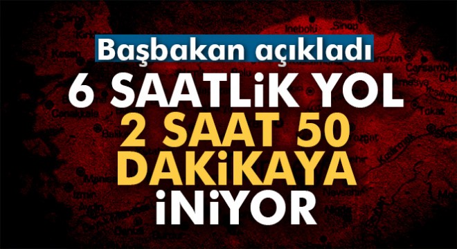Başbakan Binali Yıldırım: 'İzmir-İstanbul arası 2 saat 50 dakikaya iniyor'