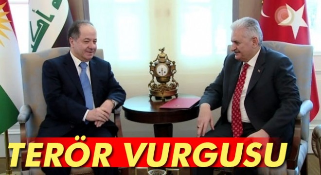 Binali Yıldırım-Barzani görüşmesinde terör vurgusu