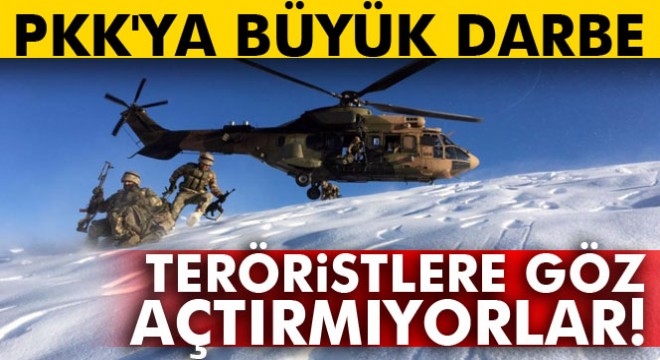 Bitlis ve Mardin'de 13 PKK'lı terörist öldürüldü