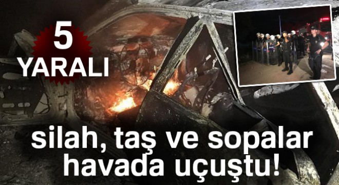 Bursa'da çadır yeri kavgası: 5 yaralı