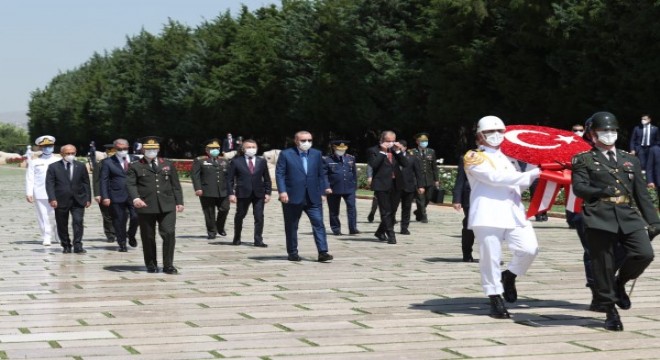 Cumhurbaşkanı Erdoğan, Anıtkabir'de