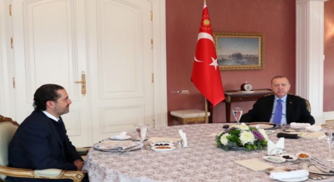 Erdoğan, Saad Hariri'yi kabul etti
