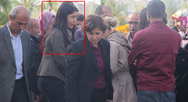 HDP Şırnak Milletvekili Leyla Birlik PKK'lı teröristin cenazesine katıldı