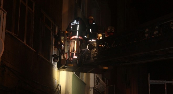 İstanbul Bakırköy'de korkutan yangın