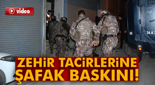 İstanbul Pendik'te narkotik operasyonu
