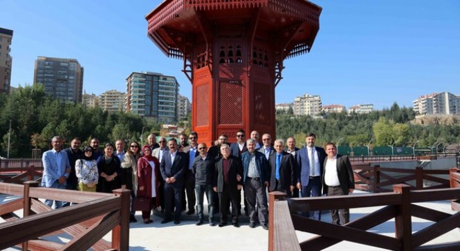 Meclis üyeleri proje gezisinde