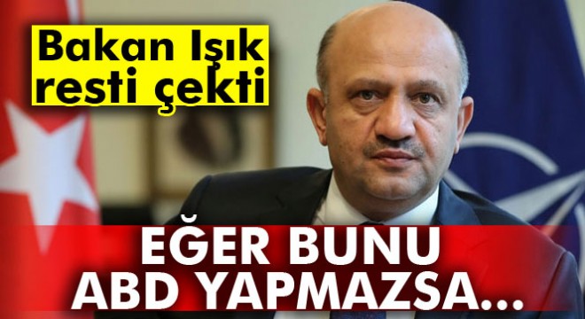 Milli Savunma Bakanı Fikri Işık'tan Münbiç ve Rakka açıklaması