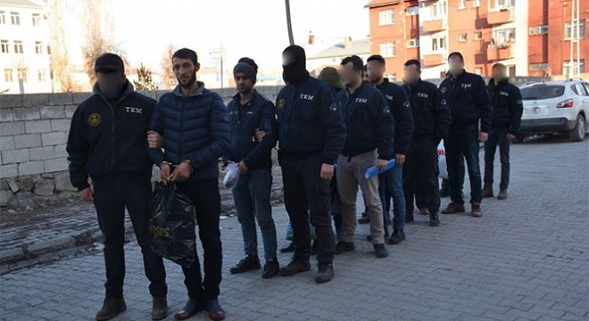 Patnos'ta terör operasyonu: 8 kişi tutuklandı