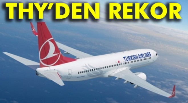 THY'den yolcu rekoru