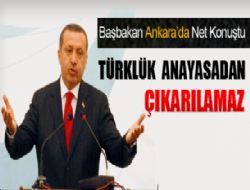 Başbakan Erdoğan Ankara'da açık konuştu...